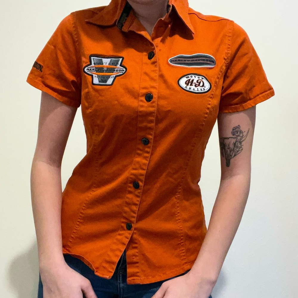 Harley Davidson Button down